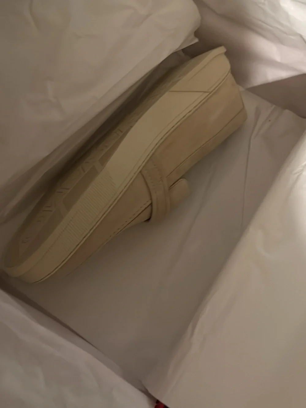Salvatore Ferragamo Men’s Sand Suede Slip-On Loafer with Gancini Hardware